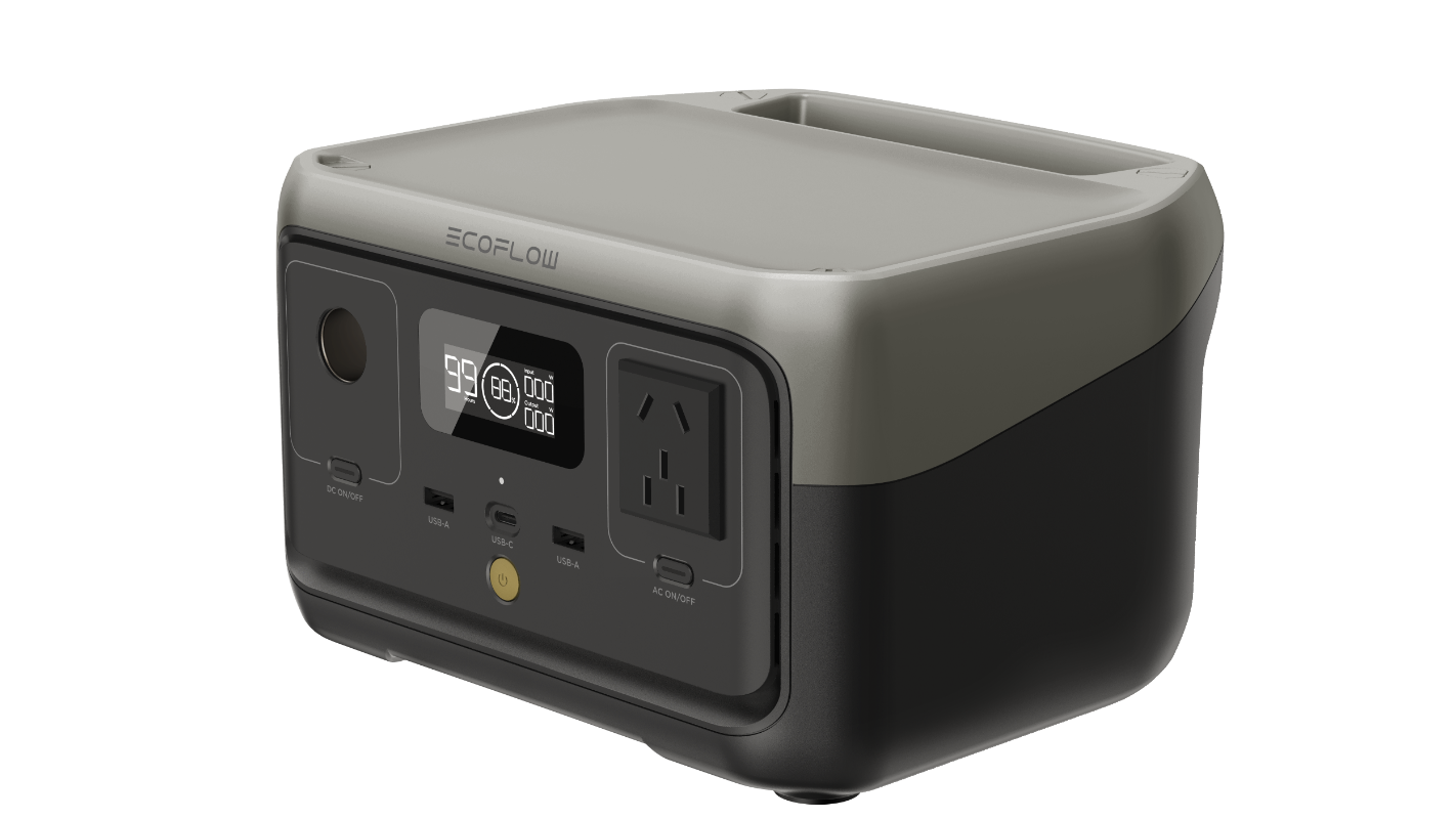 EcoFlow River 2 Portable Power Station 220V Fast Charging 256Wh Battery Solar Power Outdoor Solar Generator for Home Emergency