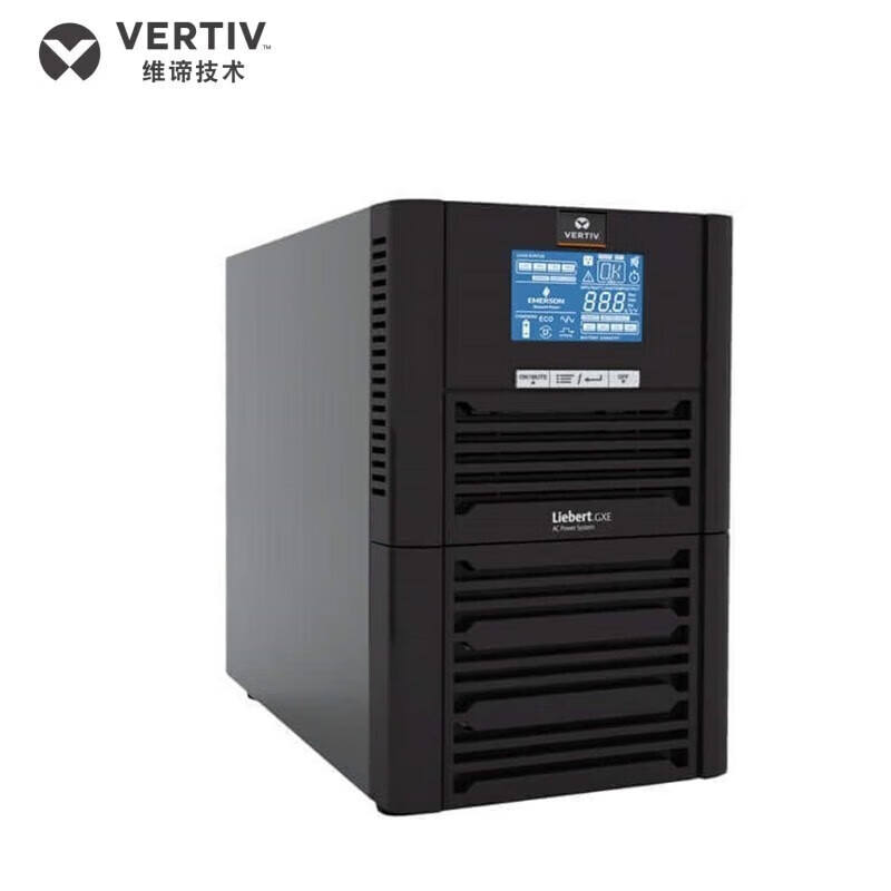 VERTIV GXE02k00TS1101C00 Online UPS Uninterruptible Power Supply Power Failure Backup Power Supply Built-in Battery 2000VA/1600W