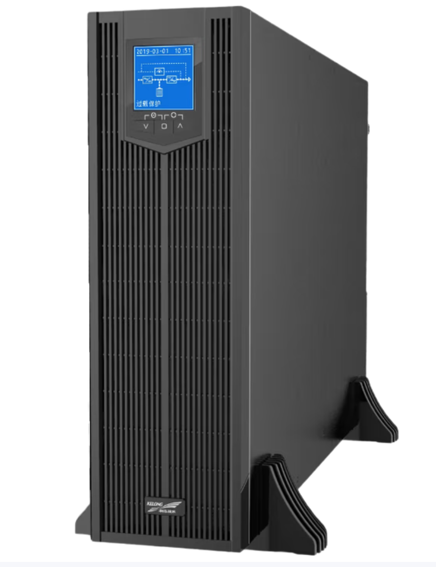 KELONG YTR3310-J 10KVA/9000W Enterprise-Level UPS Single Uninterruptible Power Supply LCD for Stable Voltage Emergency Backup