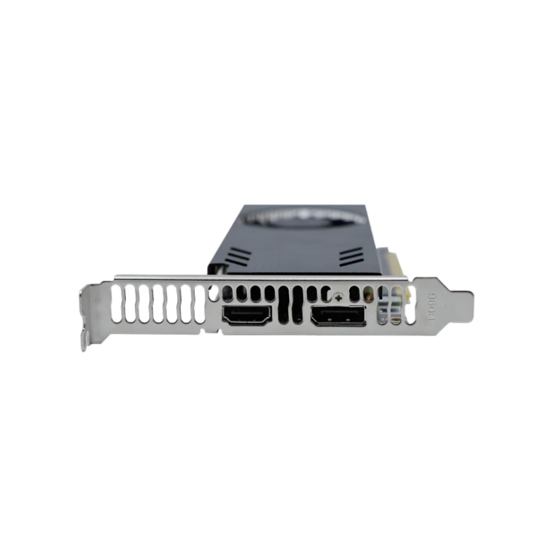 NVIDIA GTX1650 4G GDDR6 knife card, single-fan graphics card, half-height graphics card, mini industrial control chassis GTX1650 4G