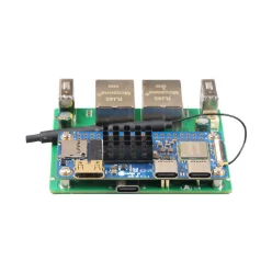Orange Pi Zero2 W Dual Network Development Board with Dual USB HOST Top Pin Power Supply Communication Features-Orange