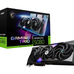 MSI GeForce RTX 5080 16G GAMING TRIO OC WHITE G5090-32GTC 32GB GDDR7 512-bit PCIe 5.0 Desktop Graphics Card