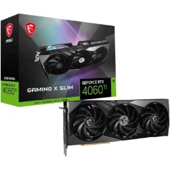 MSI GeForce RTX 4060 Ti GAMING X SLIM OC 16GB GDDR6 Graphics Card GDDR6 128bit 18000MHz