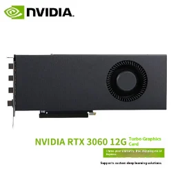 Nvidia RTX3090/4090/3080 / / 3070/3060 turbine graphics and double wide deep learning GPU computing RTX3060 12 g turbine card