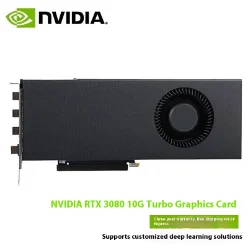 Nvidia RTX3090/4090/3080 / / 3070/3060 turbine graphics and double wide deep learning GPU computing RTX3080 10 g turbine card