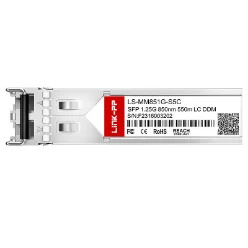Fortinet FR-TRAN-SX Compatible MMF 850nm 1.25G SFP Module 550m Duplex LC Optical Transceiver Module