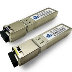 10G SFP+ BIDI 80KM 1490nm/1550nm DDM LC Optical Transceiver Modules Fiber Optic Equipment for Optimal Performance