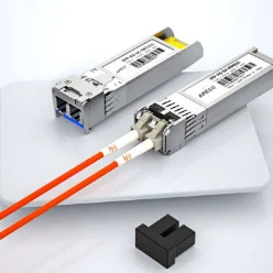The optical module SFP single-mode and multi-mode 10G single and dual-fiber MPO module 40G is compatible with Huawei H3C H3, Ruijie and Hikvision